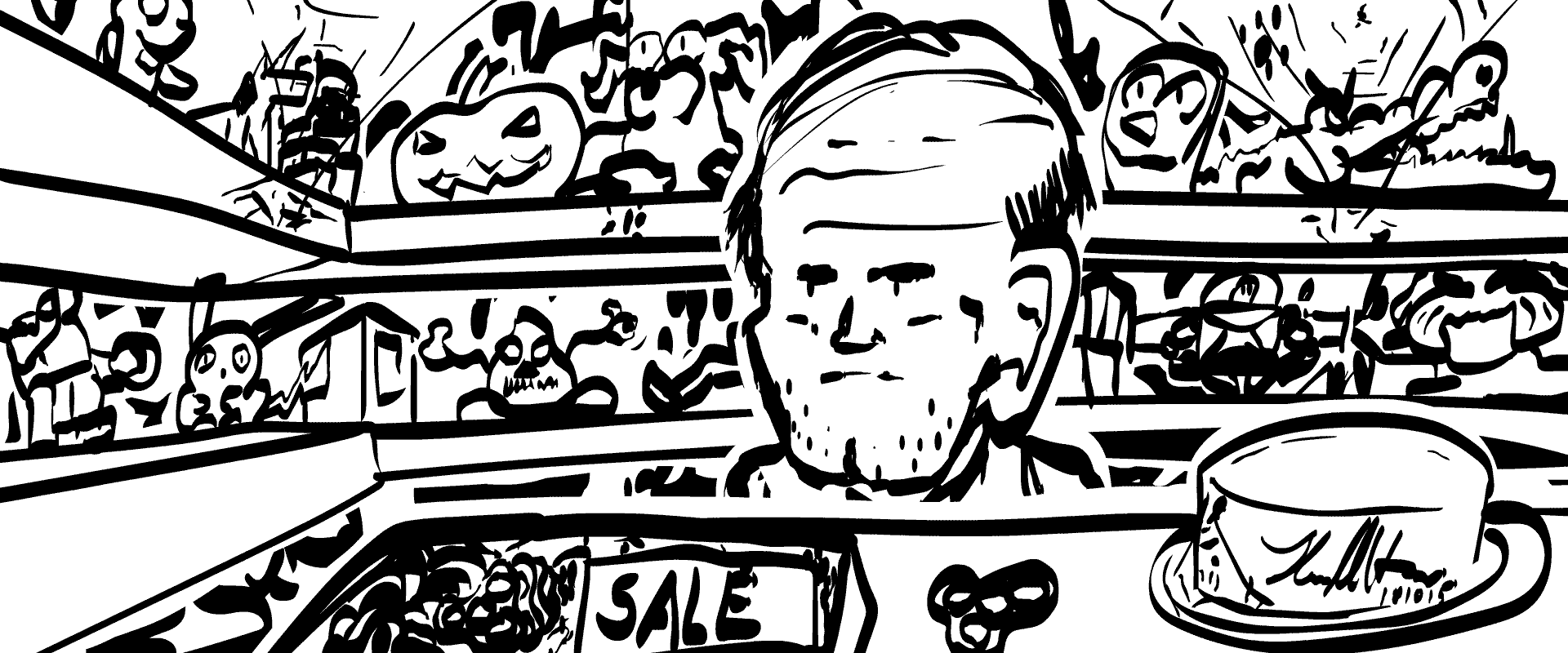Tiny Faced Old Man