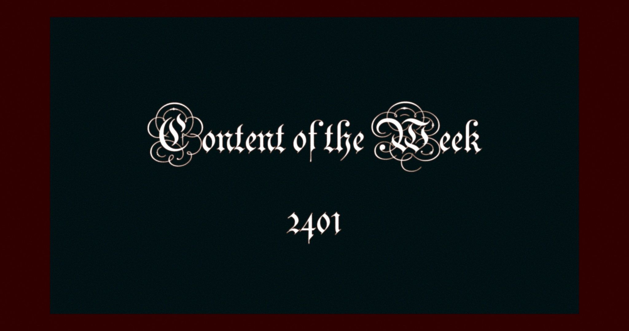 CotW 2401 – the Pledge