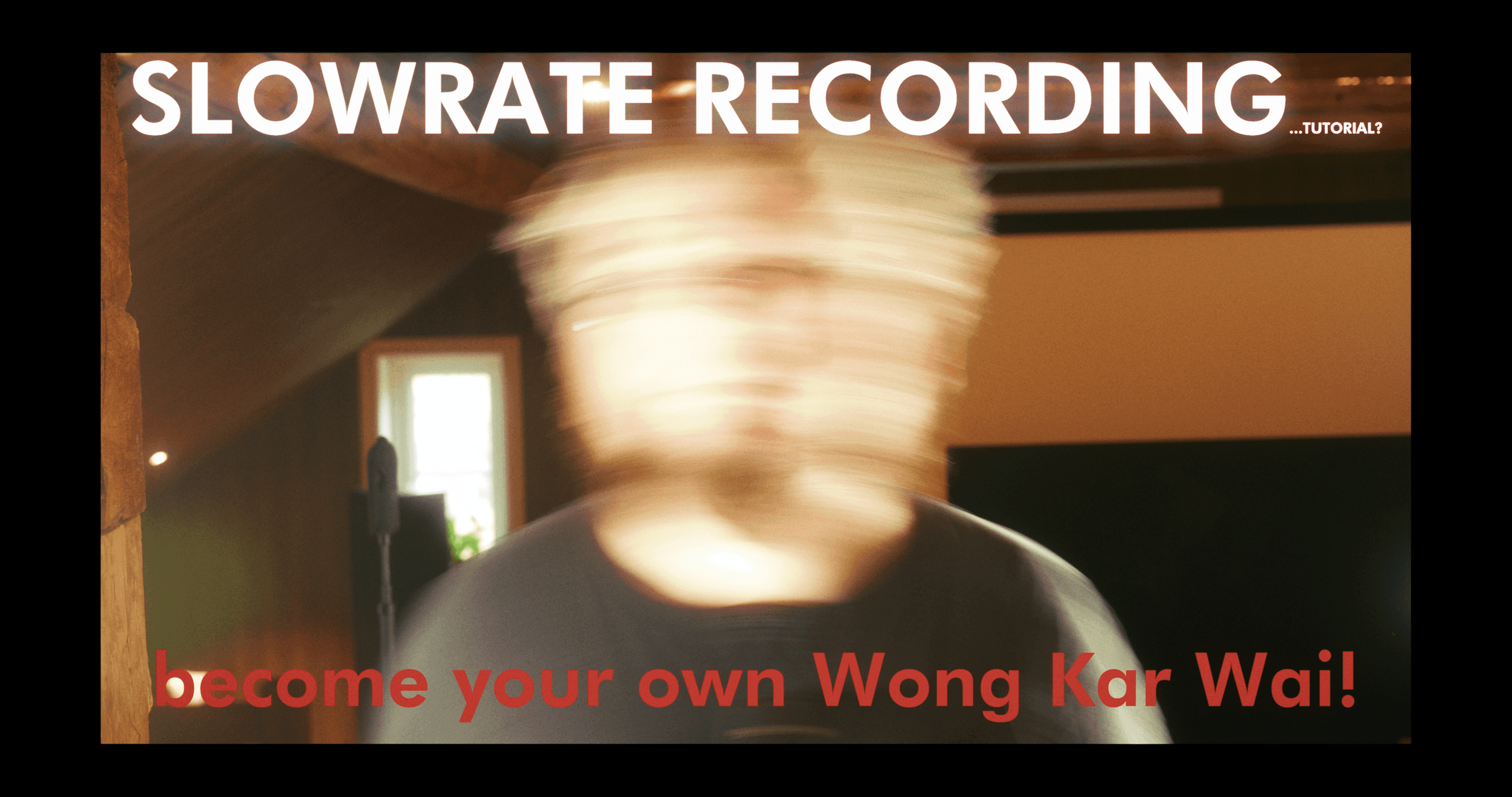 240922 – SlowRate Recording… Tutorial?