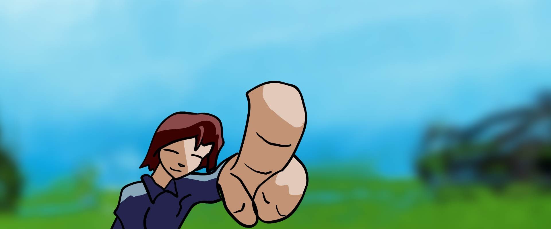Standing n Pointing