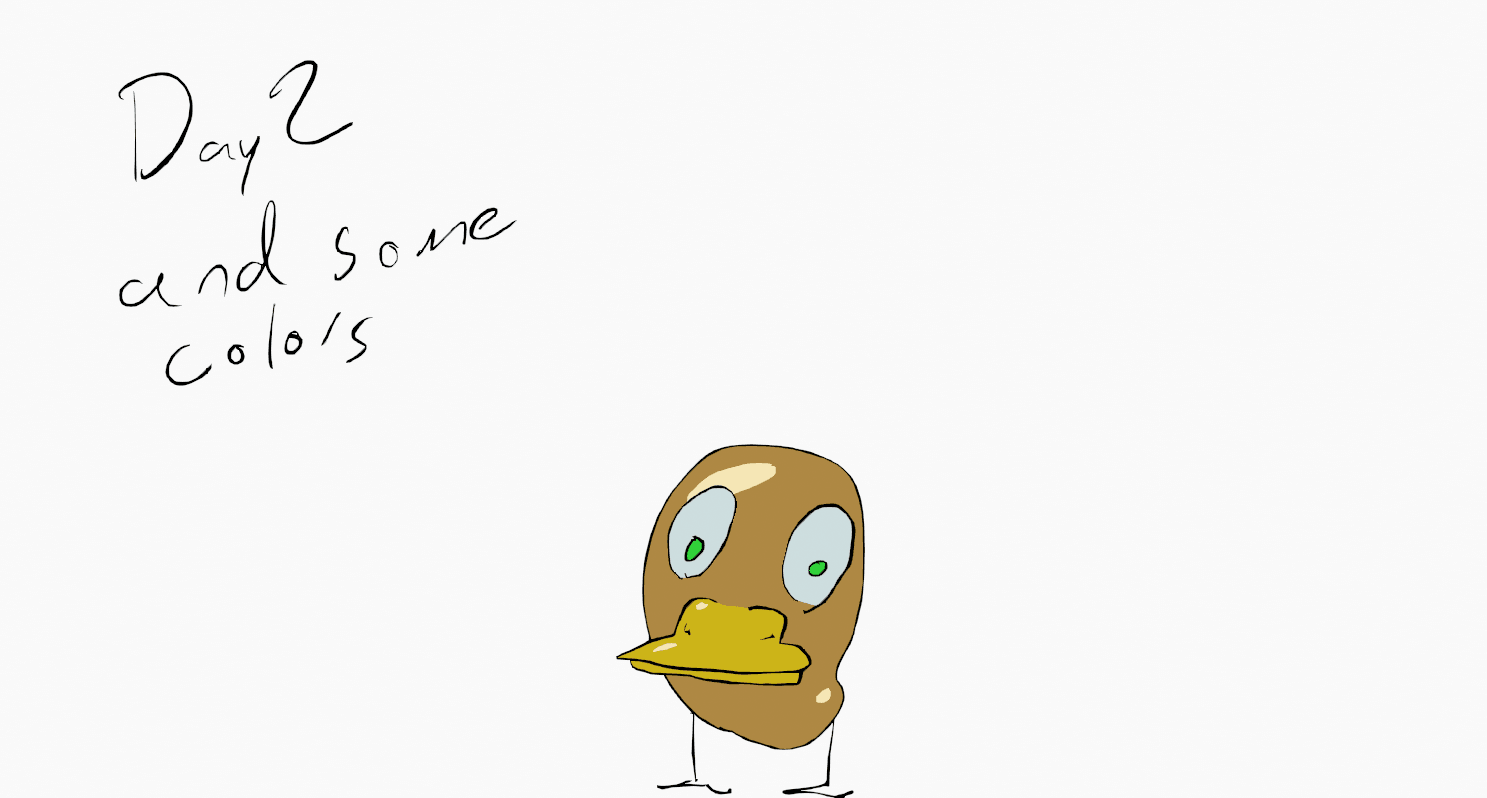 Learning Blender 3D’s Grease Pencil – Day 1 & 2