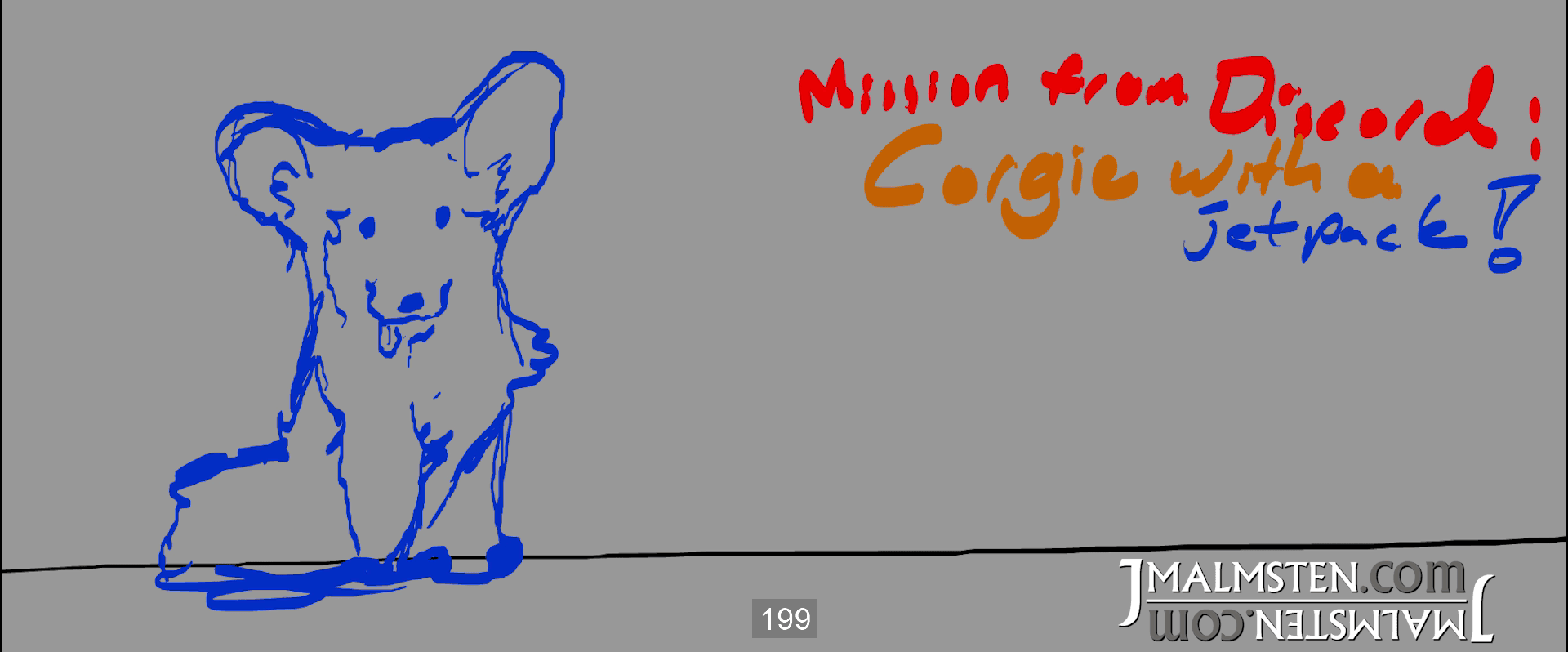 181023 Twitch-stream – Corgie With A JetPack