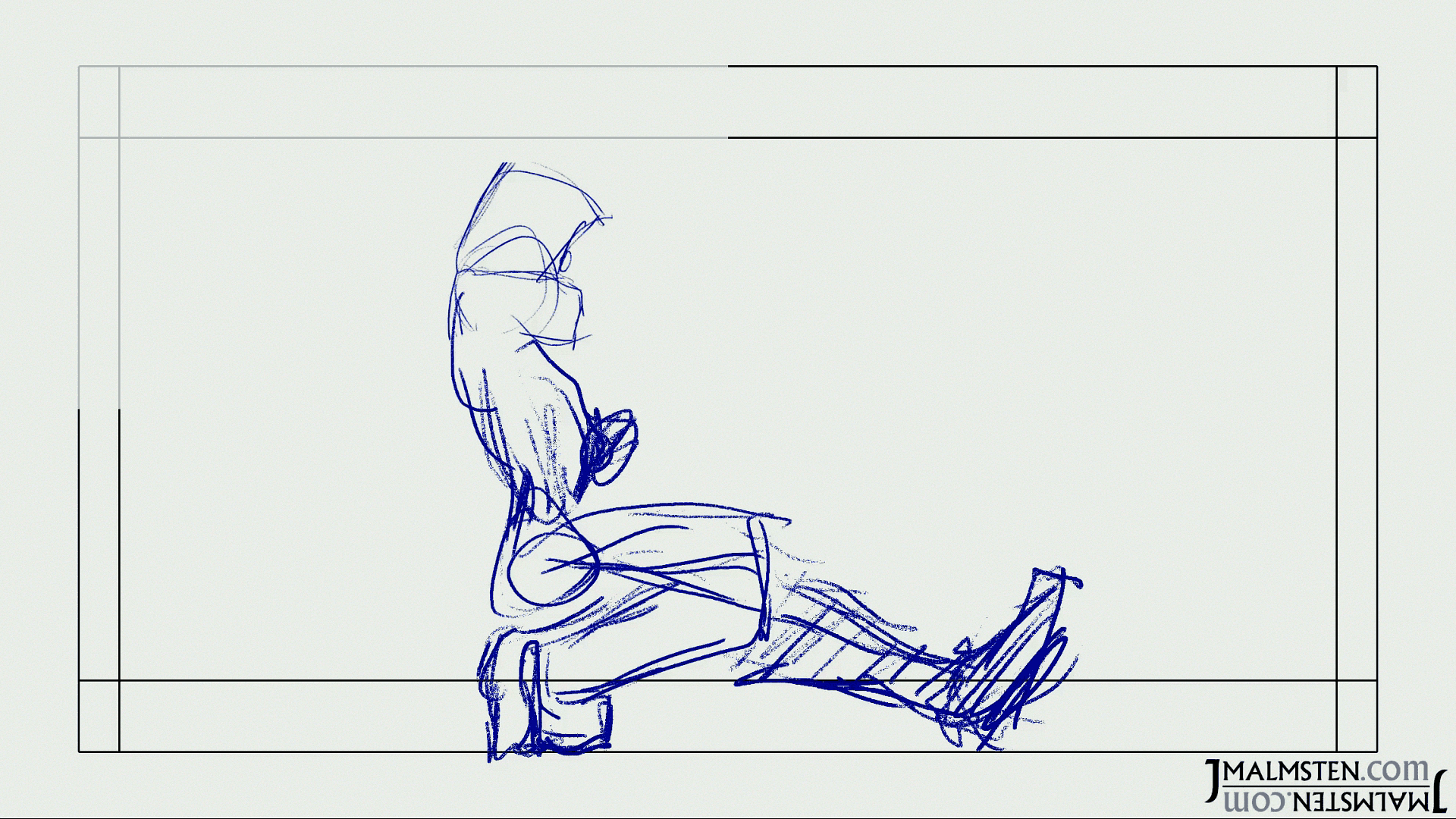 Testing out Krita – And my animation template!